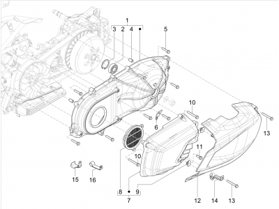 Κάλυμμα κάρτερ - Ψύξη κάρτερ